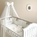 Lenjerie Patut Bebe Copii 6 piese Baby King latte (19)